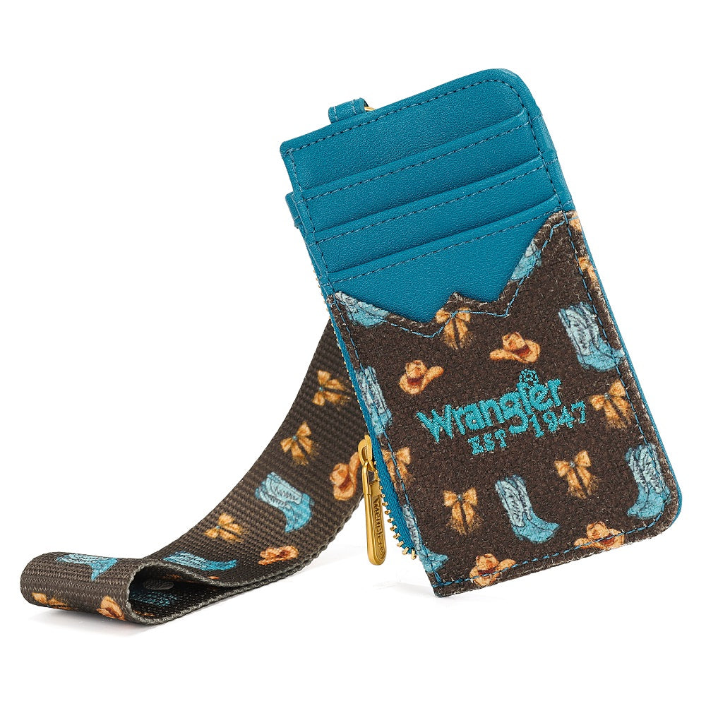 Wrangler Western Print RFID Blocking Wallet