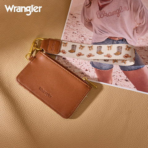 Wrangler Western Print RFID Blocking Wallet
