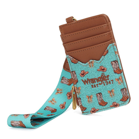 Wrangler Western Print RFID Blocking Wallet