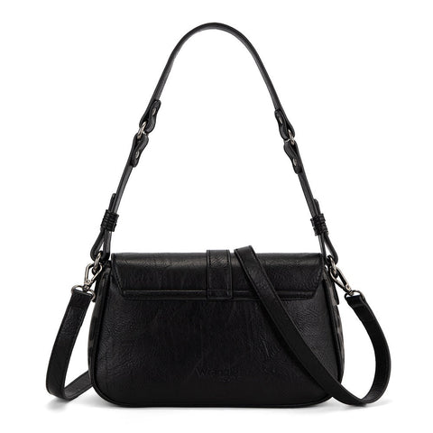 Wrangler Western Buckle Studded Shoulder Crossbody Bag