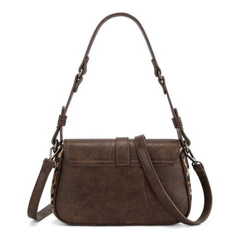 Wrangler Western Buckle Studded Shoulder Crossbody Bag