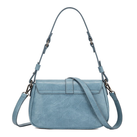 Wrangler Western Buckle Studded Shoulder Crossbody Bag