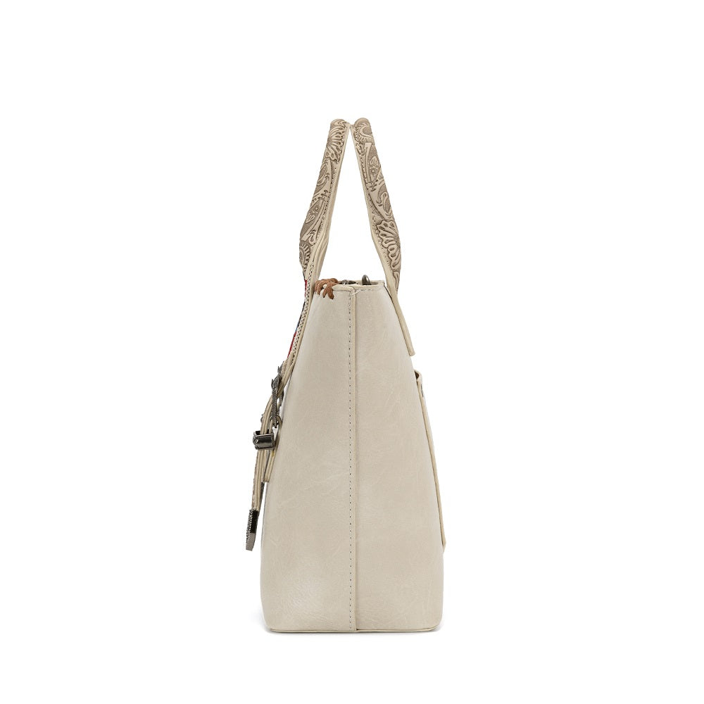 Wrangler Western Embroidery Tote Bag