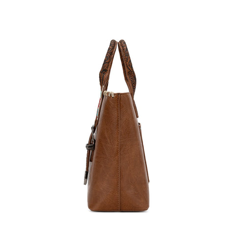 Wrangler Western Embroidery Tote Bag