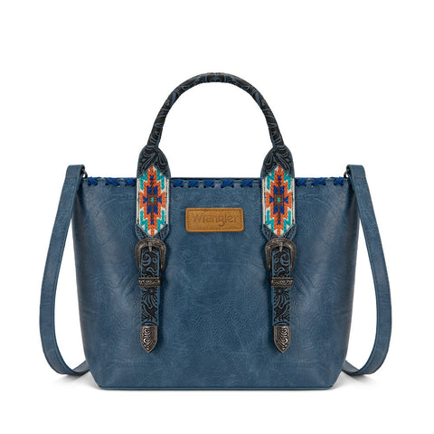 Wrangler Western Embroidery Tote Bag