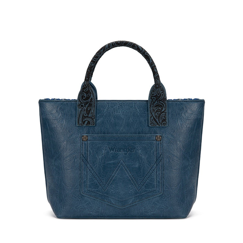 Wrangler Western Embroidery Tote Bag