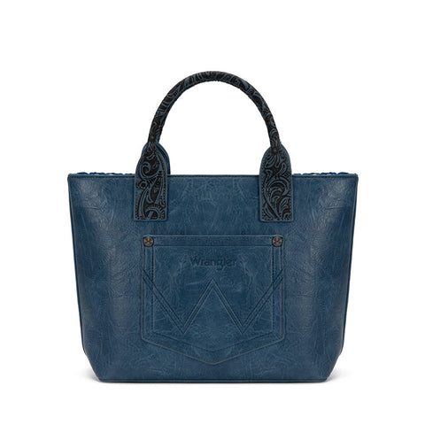 Wrangler Western Embroidery Tote Bag