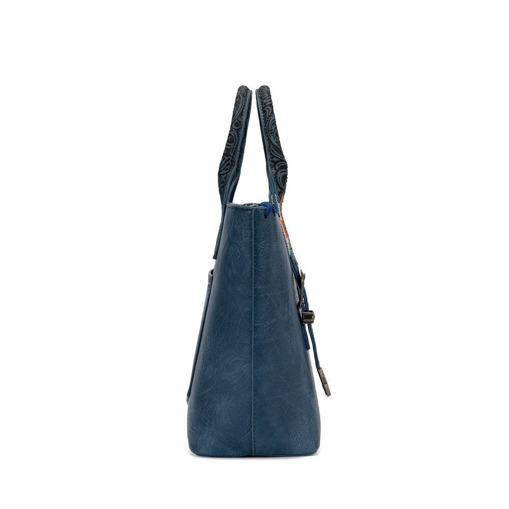 Wrangler Western Embroidery Tote Bag