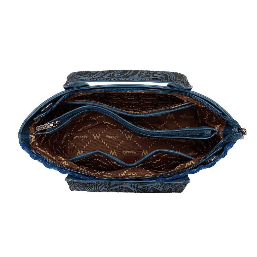 Wrangler Western Embroidery Tote Bag