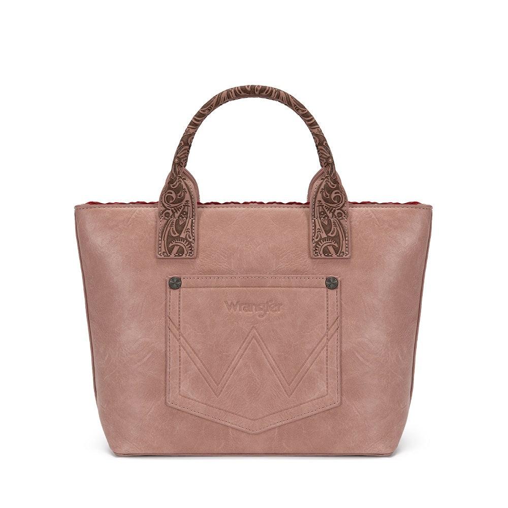 Wrangler Western Embroidery Tote Bag