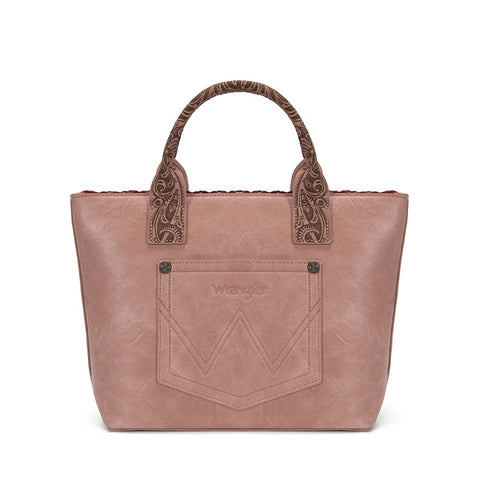 Wrangler Western Embroidery Tote Bag