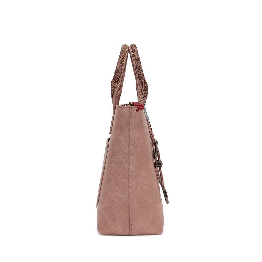 Wrangler Western Embroidery Tote Bag