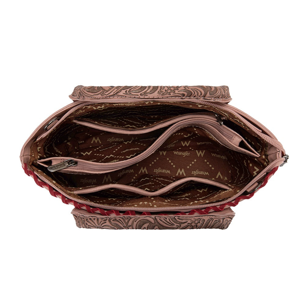 Wrangler Western Embroidery Tote Bag