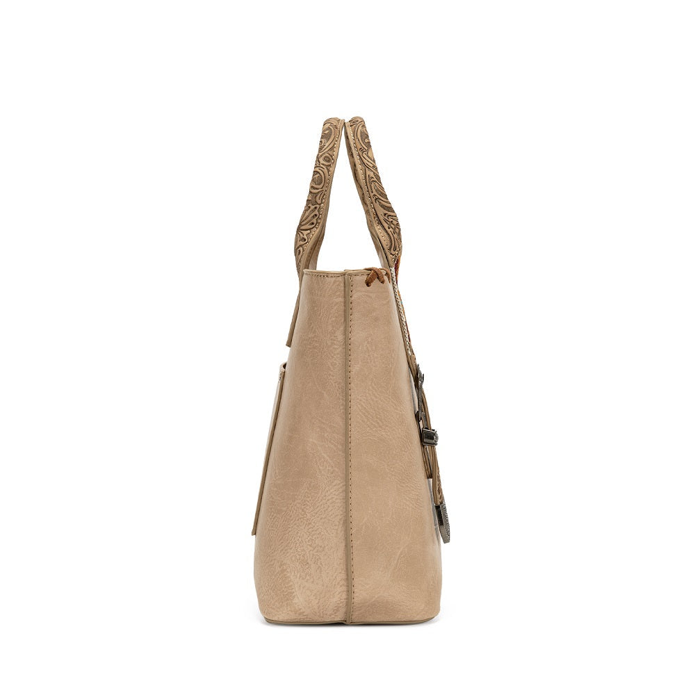 Wrangler Western Embroidery Tote Bag