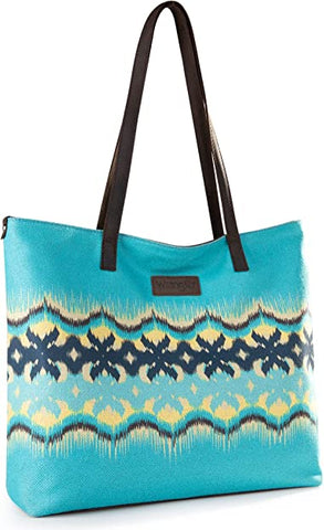 Wrangler Southwestern Canvas Tote Bag