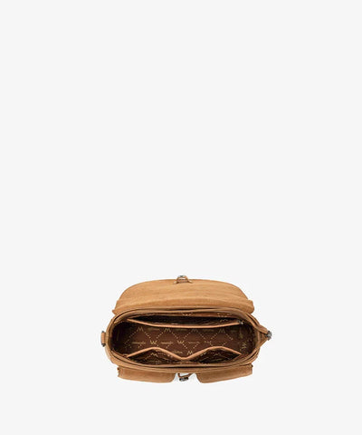 Wrangler Studded Faux-Suede Crossbody Bag