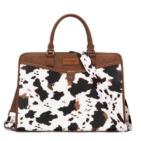 Wrangler Pebbled Faux Leather Laptop Brief Bag
