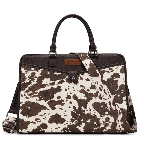 Wrangler Pebbled Faux Leather Laptop Brief Bag