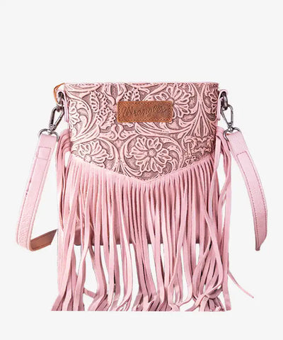 Montana West Tooled Fringe Crossbody - Montana West World