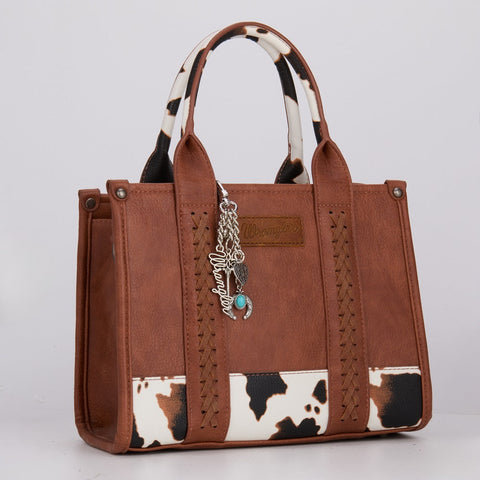Wrangler Western Cowboy Hat Cowhide Bag Charms