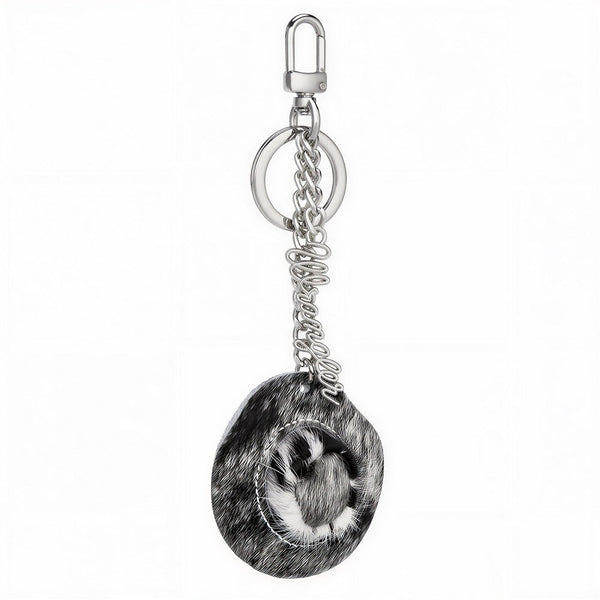 Wrangler Western Cowhide Cowboy Bag Charm