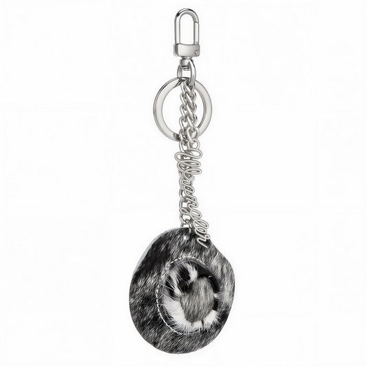 Wrangler Western Cowhide Cowboy Bag Charm