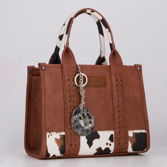 Wrangler Western Cowhide Cowboy Bag Charm