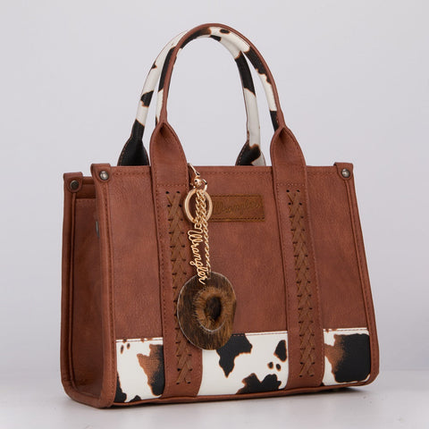 Wrangler Western Cowhide Cowboy Bag Charm