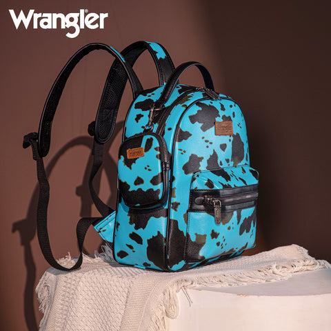 Wrangler Cow Print Mini medium Backpack