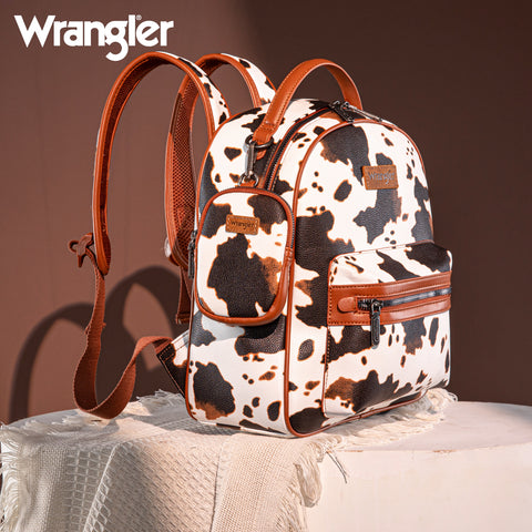 Wrangler Cow Print Mini medium Backpack