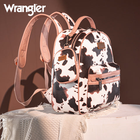 Wrangler Cow Print Mini medium Backpack