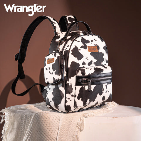 Wrangler Cow Print Mini medium Backpack