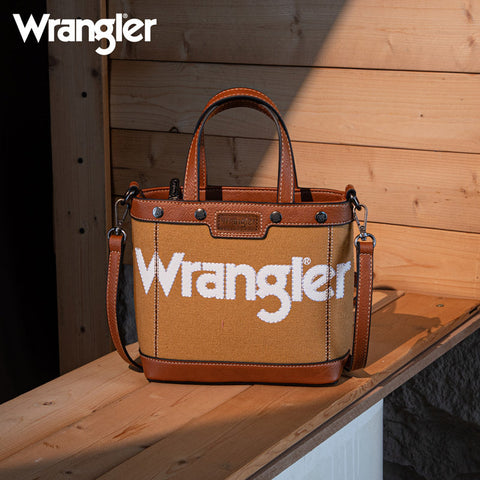 Wrangler Canva Crossbody Purse Set