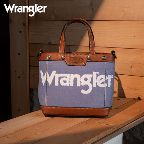 Wrangler Canva Crossbody Purse Set