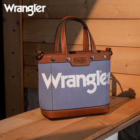 Wrangler Canva Crossbody Purse Set