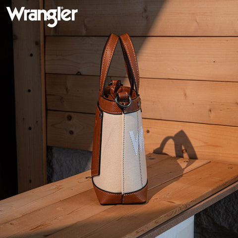 Wrangler Canva Crossbody Purse Set