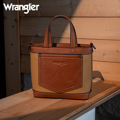 Wrangler Canva Crossbody Purse Set