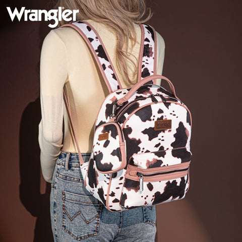 Wrangler Cow Print Mini medium Backpack