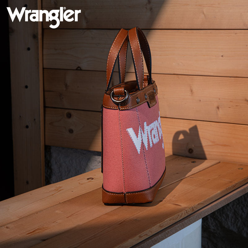 Wrangler Canva Crossbody Purse Set