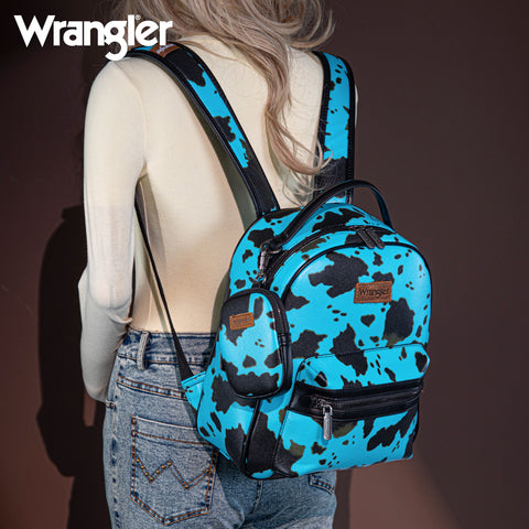 Wrangler Cow Print Mini medium Backpack