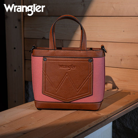 Wrangler Canva Crossbody Purse Set