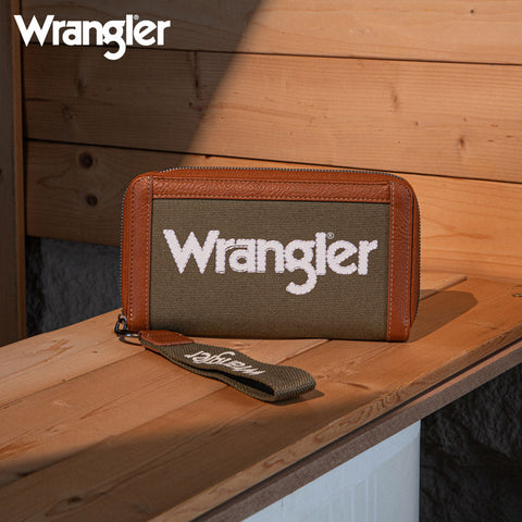 Wrangler Canva Crossbody Purse Set