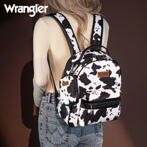 Wrangler Cow Print Mini medium Backpack