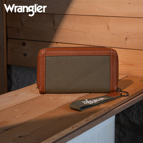 Wrangler Canva Carry Tote Bag Set