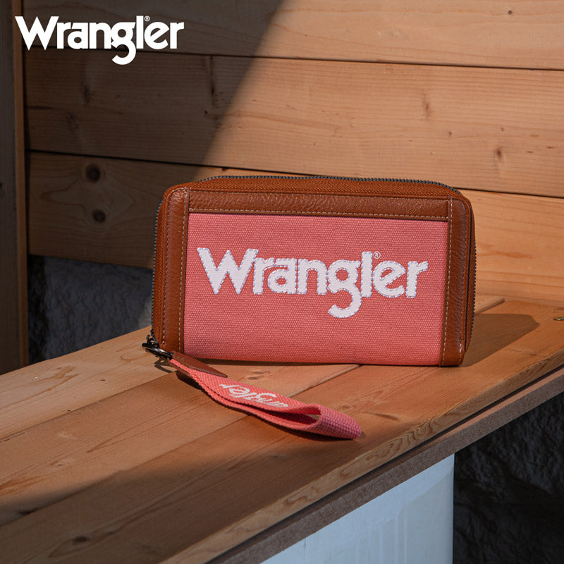 Wrangler Canva Crossbody Purse Set