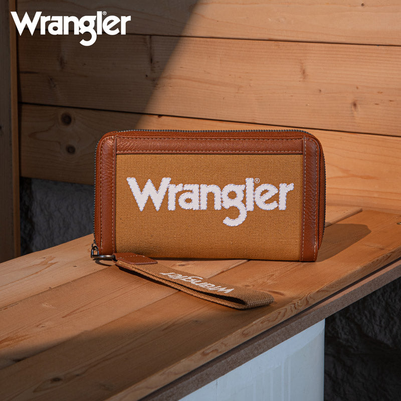 Wrangler Canva Crossbody Purse Set