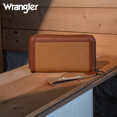 Wrangler Canva Crossbody Purse Set