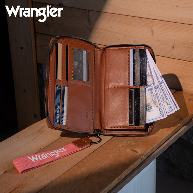 Wrangler Canva Crossbody Purse Set