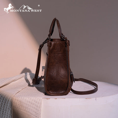 Montana West Hair-On Cowhide Mini Crossbody