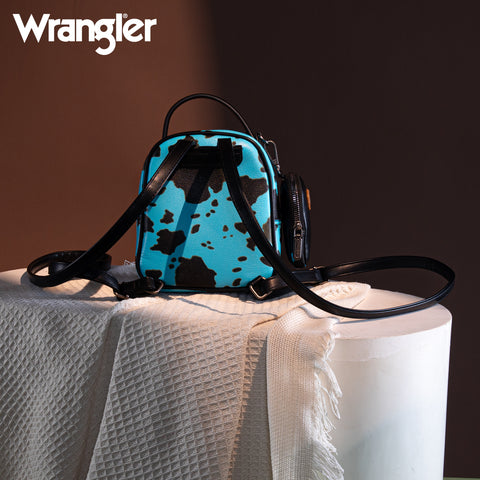 Wrangler Cow Print Mini medium Backpack